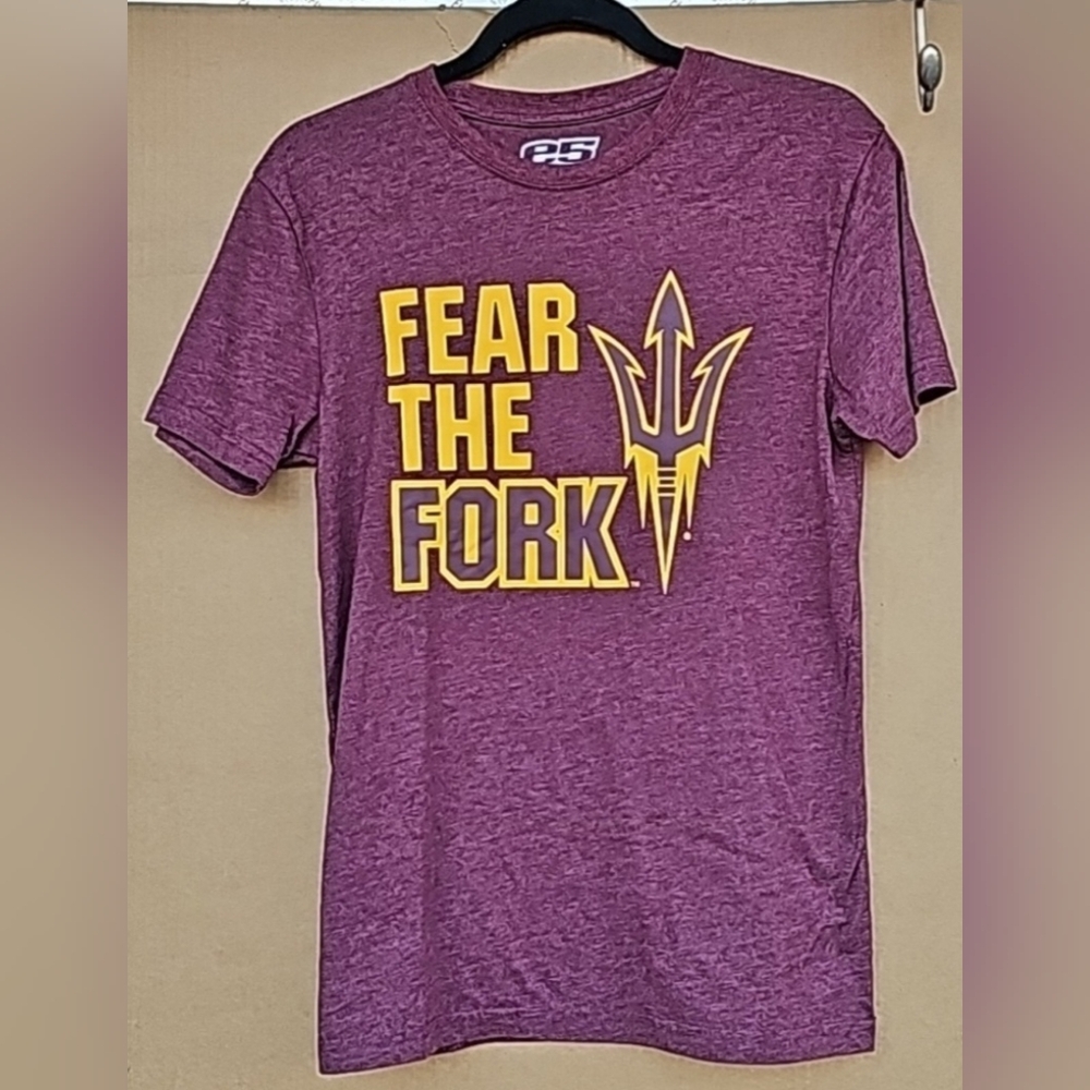 ASU SUN DEVIL'S FEAR THE FORK T-SHIRT